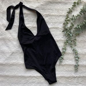 H&M One Piece Halter Bathing Suit - Size 6